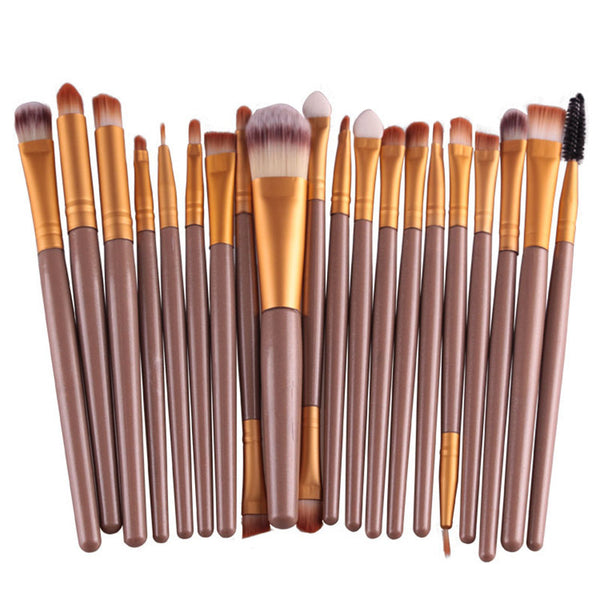 20Pcs Makeup Brushes Set Pro Powder Blush Foundation